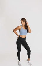 Load image into Gallery viewer, Milan Blue Sports Bra
